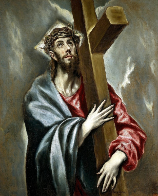 El Greco, Cristo abrazado a la cruz (Museo de El Prado)